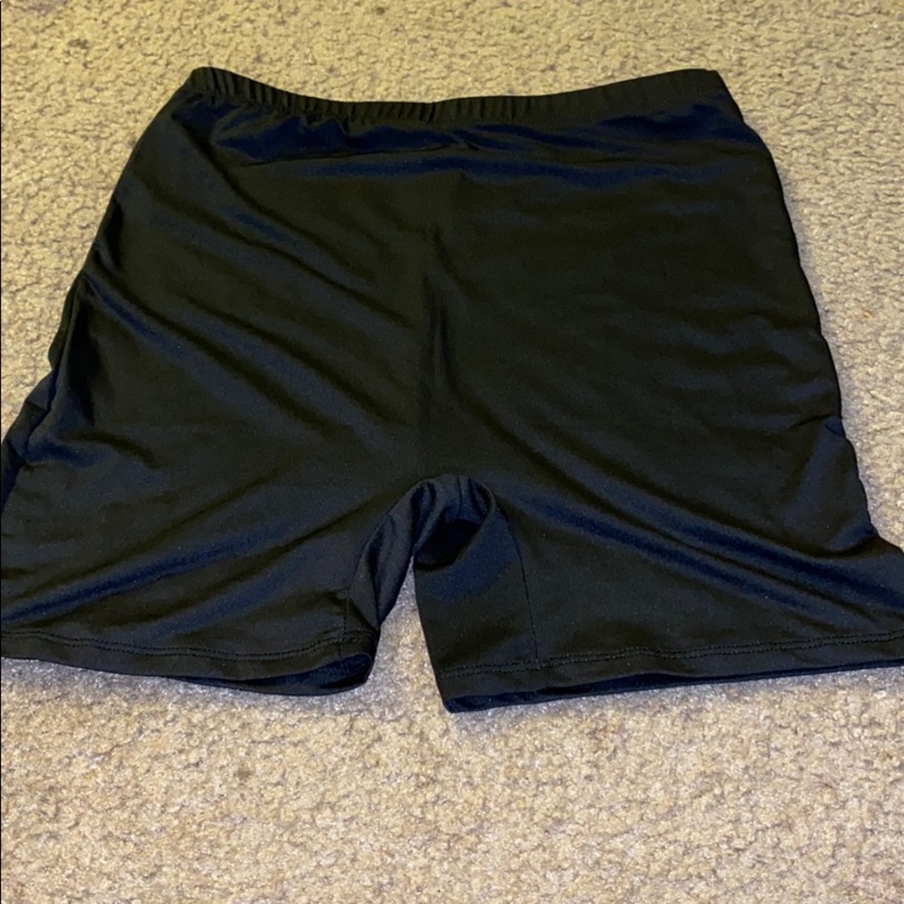 Black SHEIN biker shorts